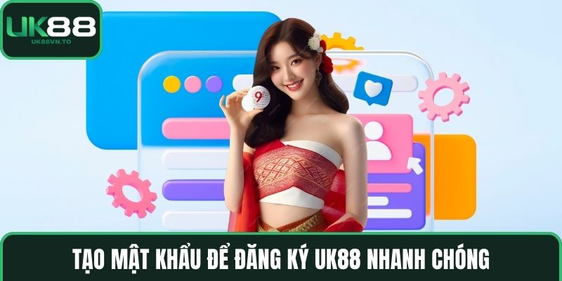 Tạo mật khẩu để đăng ký UK88 nhanh chóng