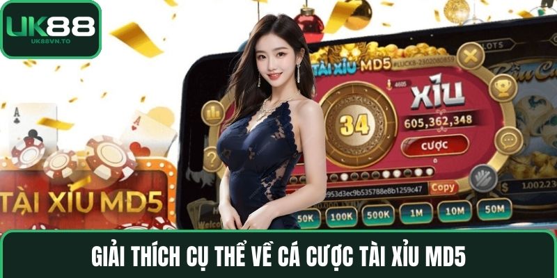 Giải thích cụ thể về cá cược tài xỉu MD5