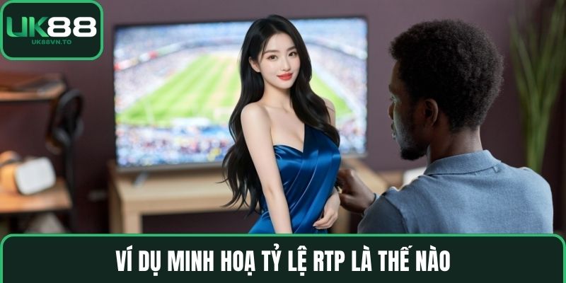 Ví dụ minh hoạ tỷ lệ RTP là thế nào